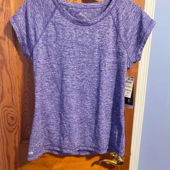 Ideology Rapidry Performance T-Shirt, Keyhole Back Blazzing Purple Medium - Picture 3 of 6